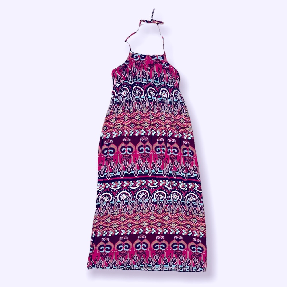 Halter neck maxi dress by Xhilaration - size M